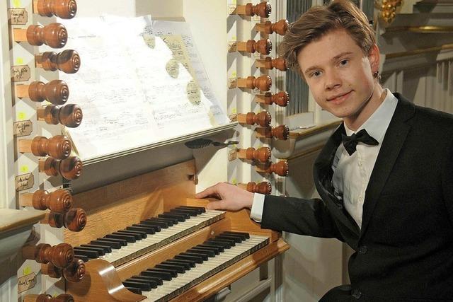 Schopfheimer Orgelsommer startet mit Preistrgerkonzert von Sebastian Heindl