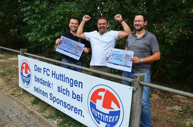 2016 jubelte der Vorsitzende des FC Hu...em, dass man auf Korkgranulat setzte.   | Foto: Marco Schopferer