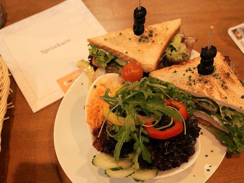 Das Caféhaus Sandwich ist eines der beliebtesten Gerichte im Caféhaus.  | Foto: Lea Messerschmidt