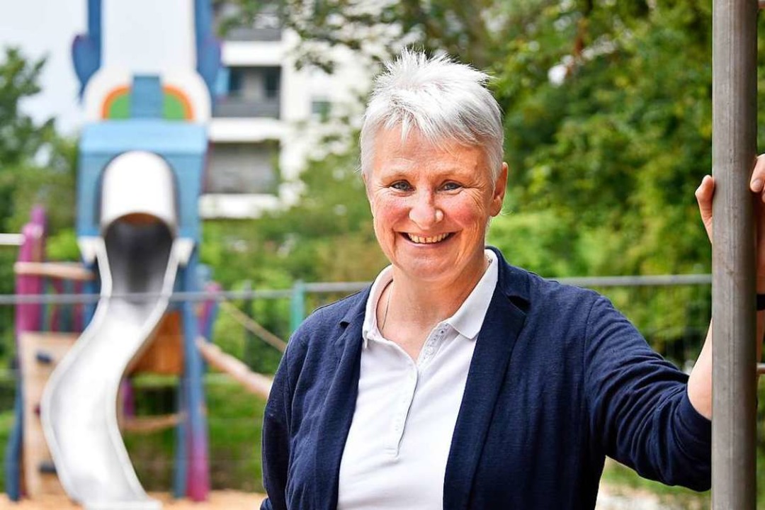 Der sanierte Spielplatz &#8222;Blaues ...Garten- und Tiefbauamt wird dabeisein.  | Foto: Michael Bamberger