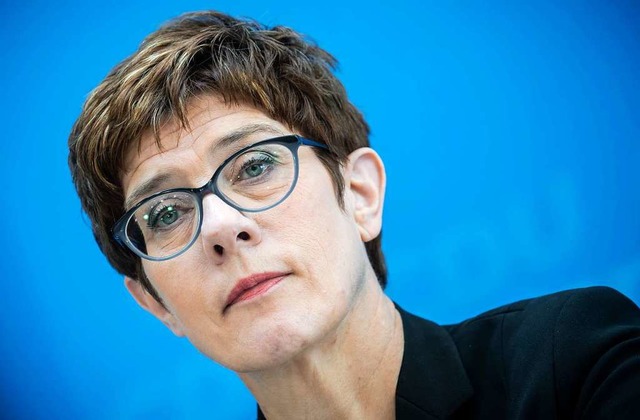 Annegret Kramp-Karrenbauer  | Foto: Michael Kappeler (dpa)