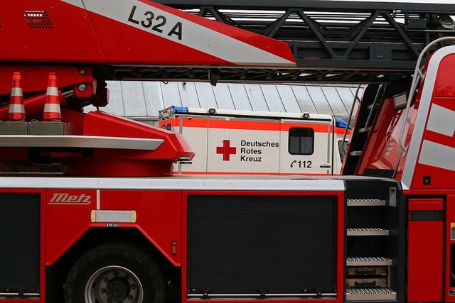 Die Lrracher Feuerwehr musste zum Kreiskrankenhaus ausrcken (Symbolbild).  | Foto: Katharina Bartsch