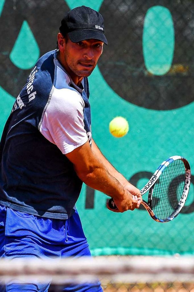 Unterlag Novak Djokovic in zwei Stzen: Benjamin Rufer   | Foto: Gerd Gruendl