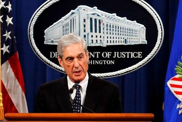 US-Sonderermittler Robert Mueller wird vor US-Kongress aussagen