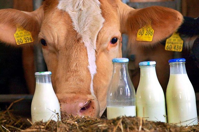 Der neue Trend: Milch aus der Flasche  | Foto: Karl-Josef Hildenbrand