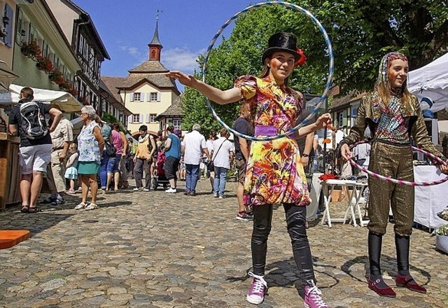 Familientauglich: Kunsthandwerkermarkt   | Foto: Vogtsburg-Touristik