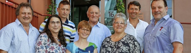 Ehrungen fr mehrjhrige Mitgliedschaf... Schmidt, Bruno Metz und Philipp Hunn.  | Foto: Sandra Decoux-Kone