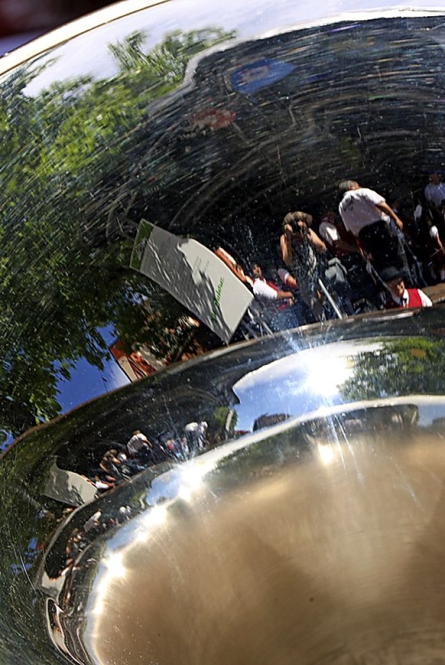 Natrlich darf die Musik beim Bonndorfer Schlossfest auf keinen Fall fehlen.   | Foto: Martha Weishaar