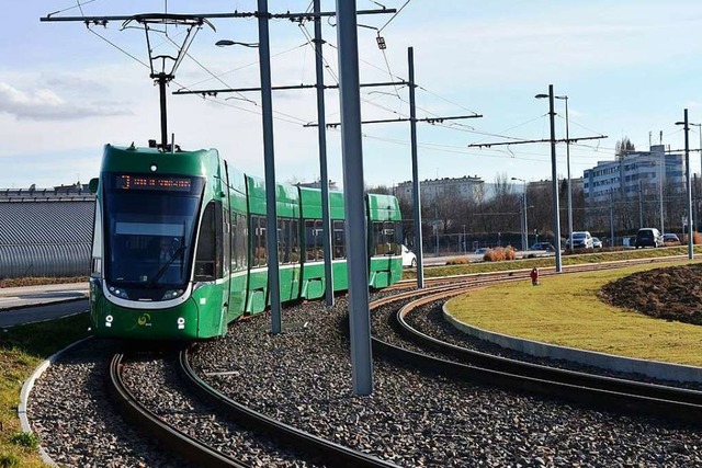 Die Tram 3 fhrt nach einer zweiwchigen Auszeit wieder nach Saint-Louis.  | Foto: BVB