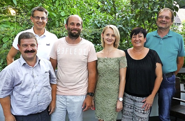 Gewerbeverein unter neuer Fhrung: von...ller , Irena Mattmller und Kurt Bury.  | Foto: Christa Hlter-Hassler