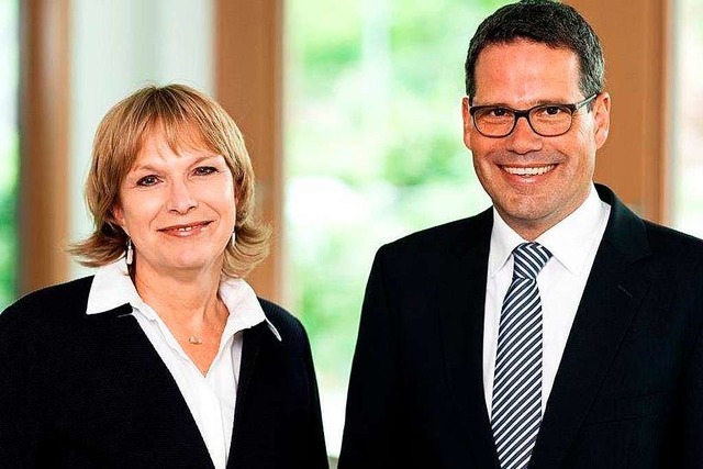 Der Vorstand der Freiburger Baugenosse... Anja Dziollo und Alexander Ehrlacher  | Foto: Familienheim