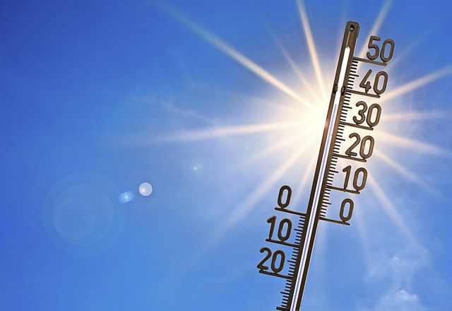 Das Thermometer zeigte am Mittwoch so ... einem Juni seit Aufzeichnungsbeginn.   | Foto: Guenter Albers