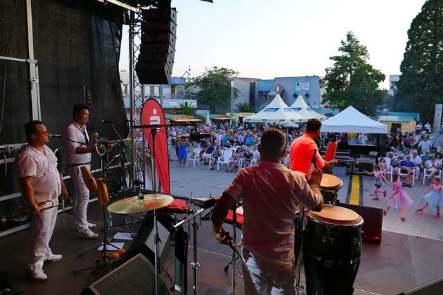 Am Donnerstag wurde das Blserfestival in Weil am Rhein erffnet.  | Foto: Ulrich Senf