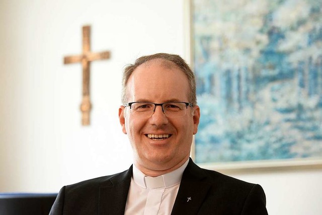 Christian Wrtz wird am Sonntag in Freiburg zum Bischof geweiht.  | Foto: Ingo Schneider