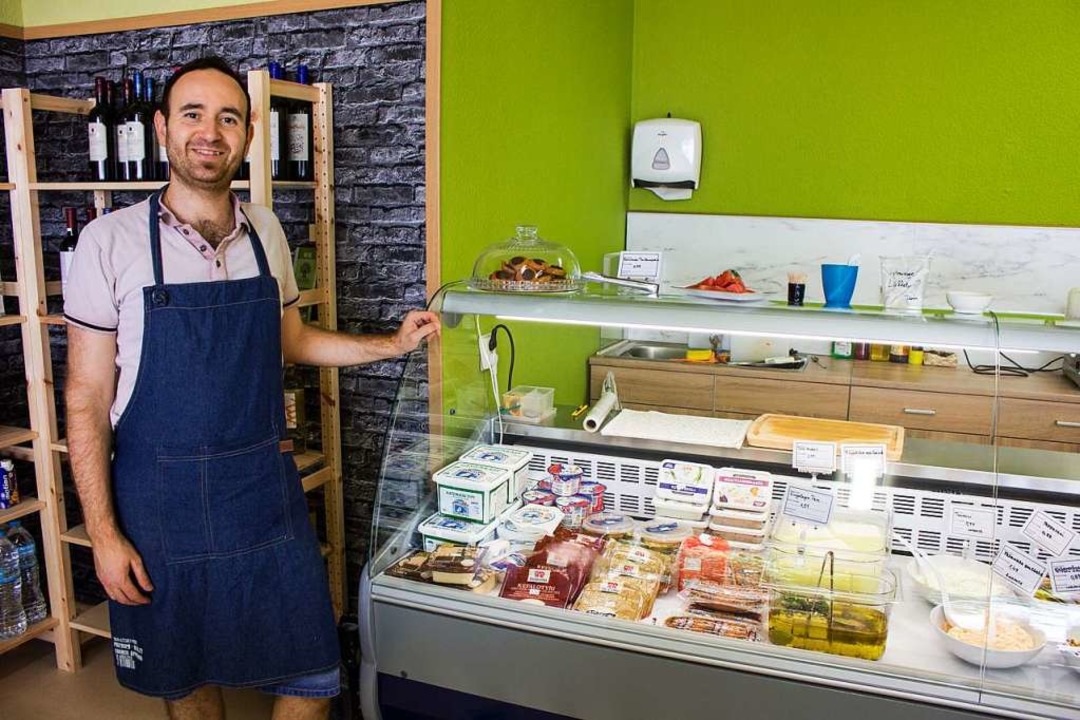 Ilias Anastasiadis hat Mitte Juni sein...n &#8222;Elia und Feta&#8220; erffnet  | Foto: Carolin Johannsen