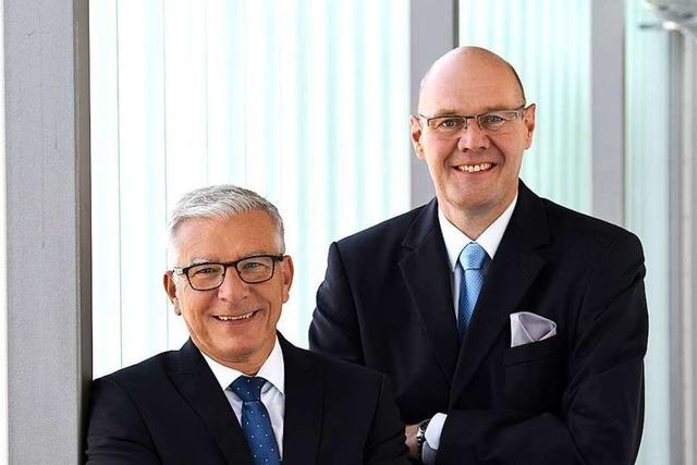 Der Lrracher Volksbank-Vorstand Ulf Bleckmann kndigt seinen Ausstieg an