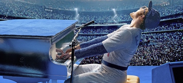 Mit im Open-Air-Programm: der Film &#8222;Rocketman&#8220; ber Elton John  | Foto: David Appleby (dpa)