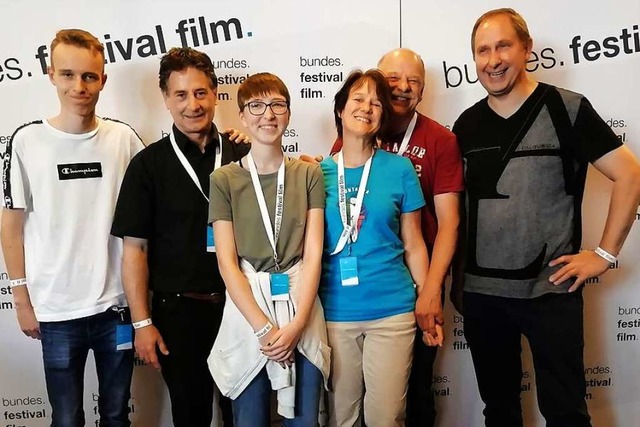 Das Team des Film- und Videoclubs Lahr bei der Preisverleihung in Hildesheim.  | Foto: Verein 