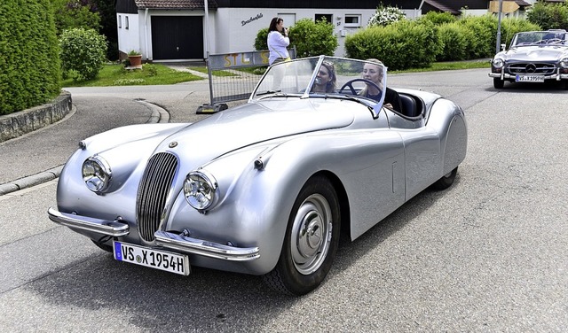 In der Klasse der Luxusoldtimer gefiel... Donaueschingen herbeigefahren wurde.   | Foto: Philippe Thines