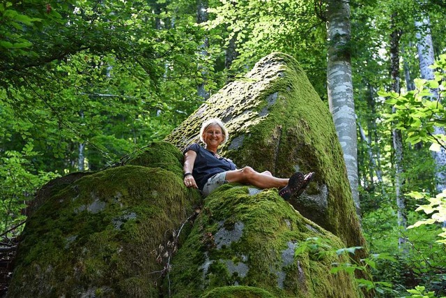 Es gibt so viele Sitzgelegenheiten im ...Sthleweg noch ein paar mehr schaffen.  | Foto: Robert Bergmann