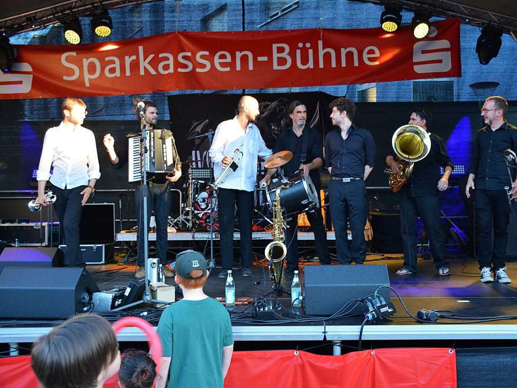 Beim Weiler Blserfestival