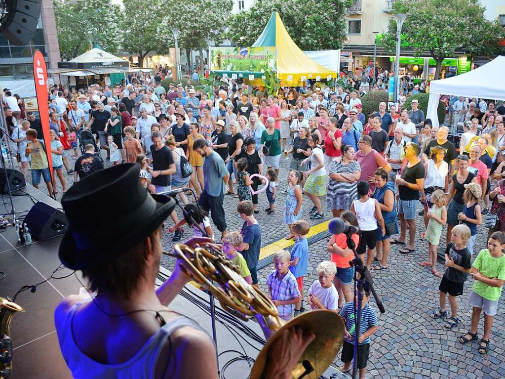 Beim Weiler Blserfestival