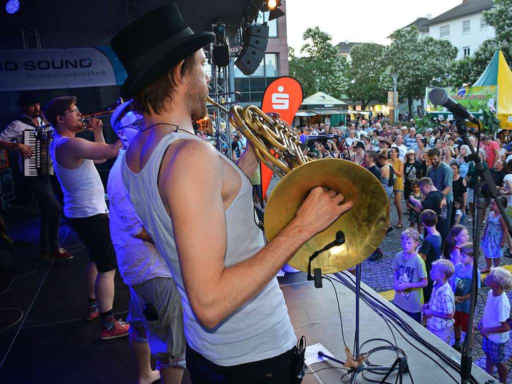 Beim Weiler Blserfestival