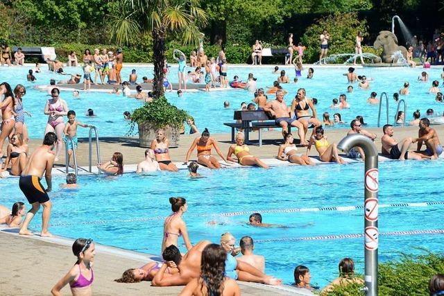 Fast 12.000 Badegste – Strandbad blickt auf Rekordtag zurck
