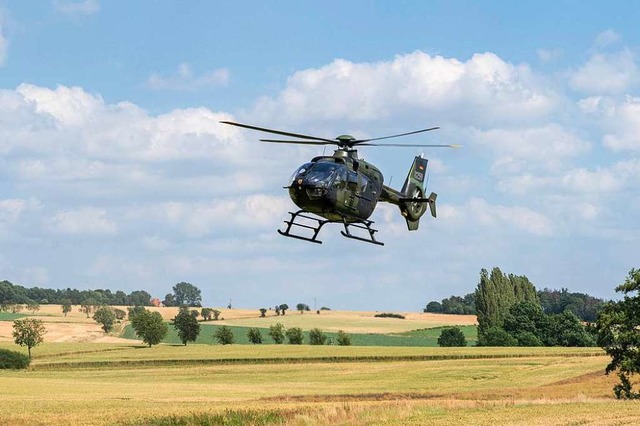 Ein Eurocopter der Bundeswehr (Archivbild)  | Foto: Stefan Simonsen (dpa)