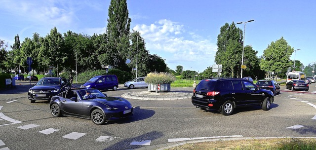 Die  Verbesserung der  Verkehrssituati...che; daraus geworden ist noch nichts.   | Foto: Dieter Erggelet