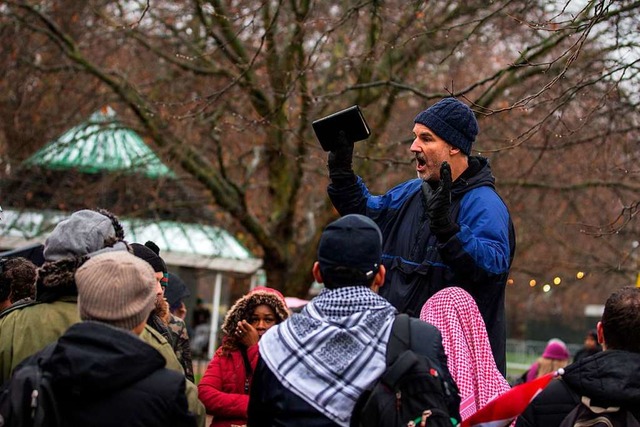 In London in der Speakers&#8217; Corne...nder ffentlich ins Gesprch kommen.    | Foto: Tobias Schreiner