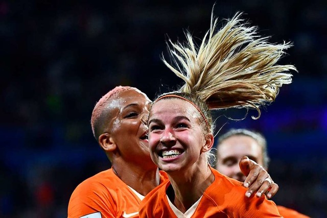 Freude b ei Jackie Groenen  | Foto: FRANCK FIFE (AFP)