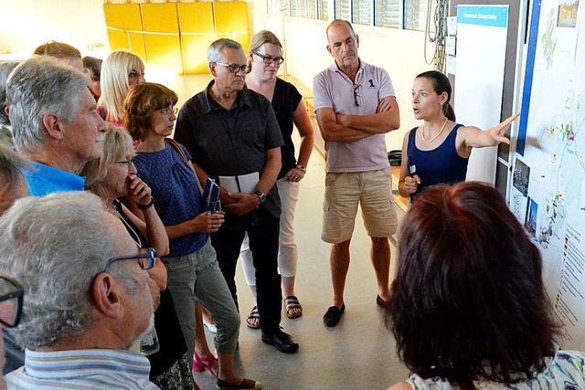 Jessica Fssler (Agglo Basel) diskutie...ikum  ber den Themenbereich Siedlung.  | Foto: Moritz Lehmann