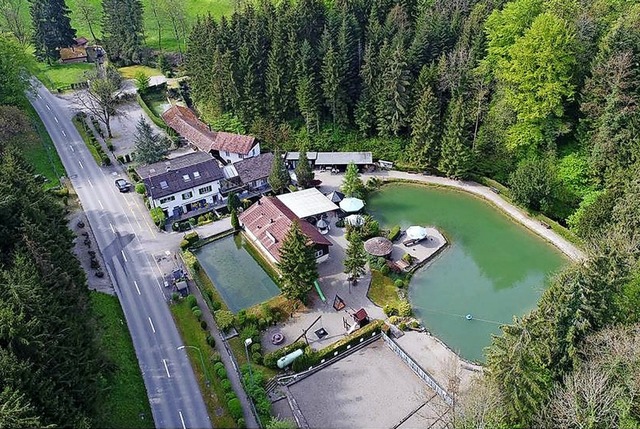 Das Grundstck des Fischerguts Rheinsu... Flche von fast 25000 Quadratmetern.   | Foto: Dennis Kalt