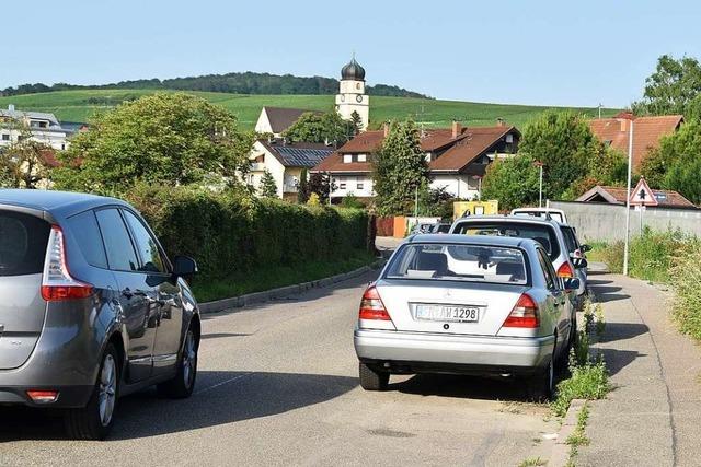 Krozingerstrae in Ehrenkirchen erhlt eine Parkverbotszone