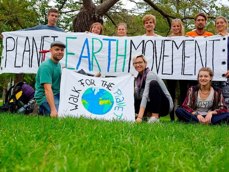 Das Planet Earth Movement mchte seine...mung verschlieen. Sie wollen handeln!  | Foto: Planet Earth Movement