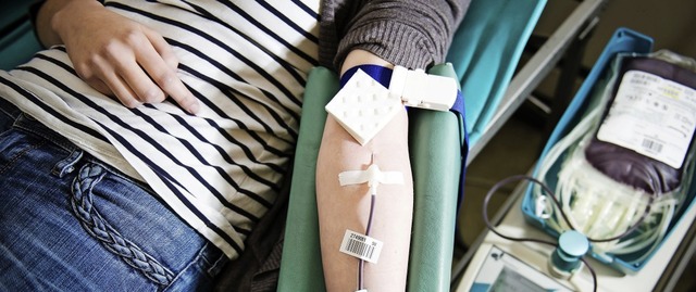 Blutspenden ist keine groe Sache, auch der Zeitaufwand ist berschaubar.   | Foto: David Ebener