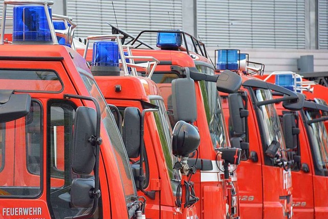 Die Lrracher Feuerwehr bt am Freitagabend am Kreisklinikum (Symbolbild)  | Foto: Hannes Lauber