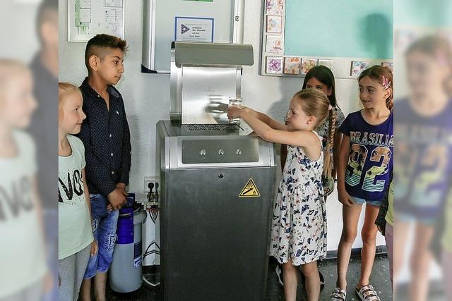 Wasserspender fr die Schule