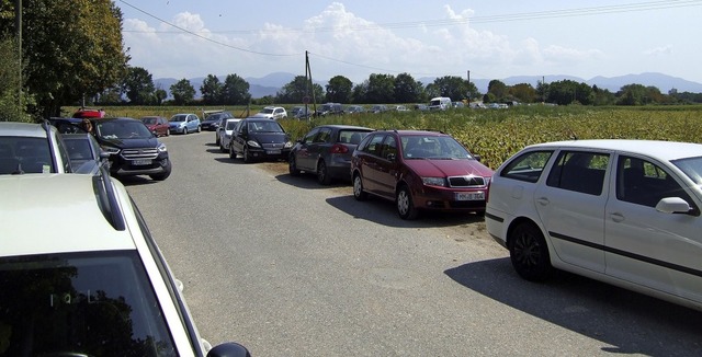 Probleme mit wild parkenden Fahrzeugen...See gab es schon in der Vergangenheit.  | Foto: Susanne Mller