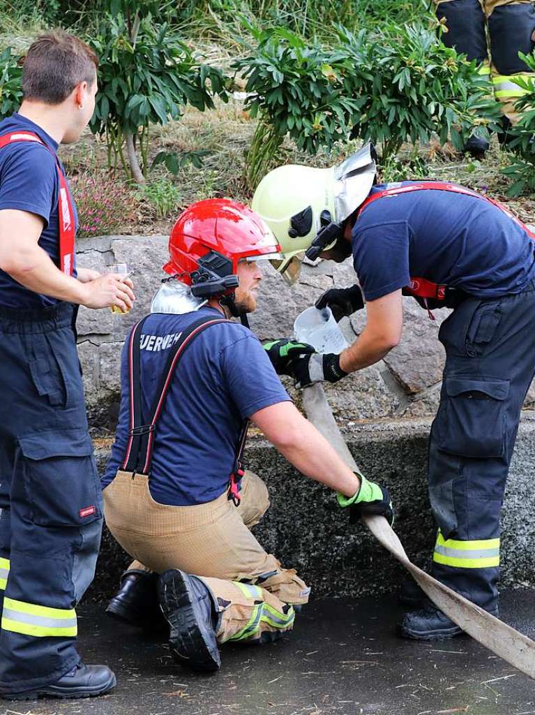 Viel Spa beim Gauditurnier hatten die acht Mannschaften.