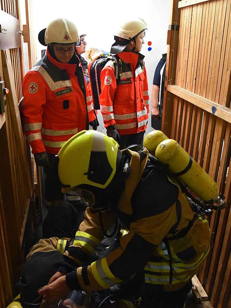 In Grenzach-Wyhlen stellten sich die Teams verschiedener Rot-Kreuz-Verbnde dem 