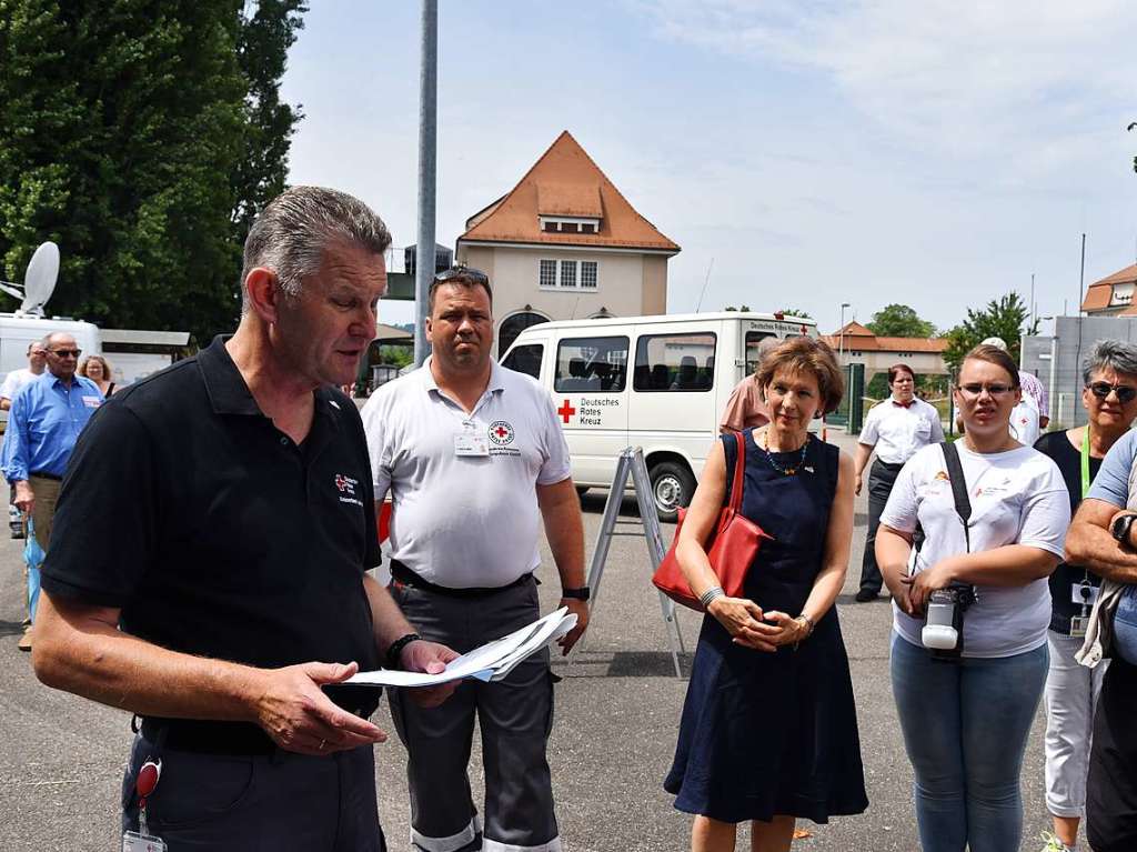 In Grenzach-Wyhlen stellten sich die Teams verschiedener Rot-Kreuz-Verbnde dem 