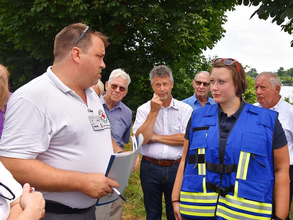 In Grenzach-Wyhlen stellten sich die Teams verschiedener Rot-Kreuz-Verbnde dem 