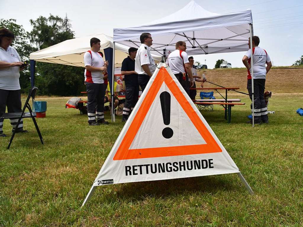 In Grenzach-Wyhlen stellten sich die Teams verschiedener Rot-Kreuz-Verbnde dem 