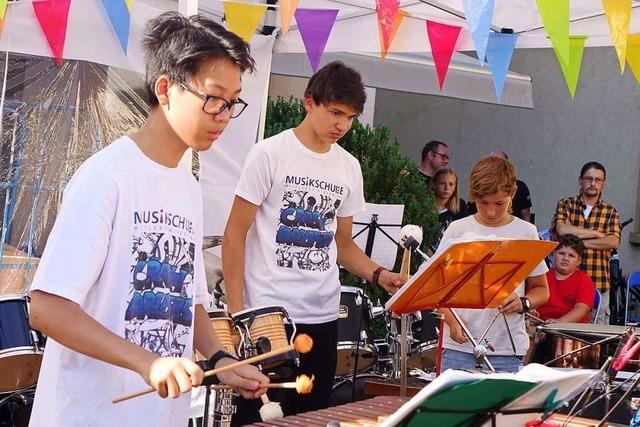 300 Akteure machten bei der zweiten Fte de la Musique in Steinen mit