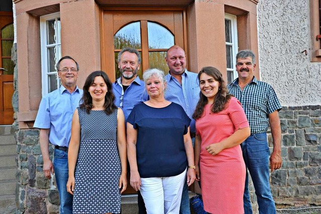 Der neue Ortschaftsrat von Schnberg: ...ch, Karlheinz Brucker und  Ludwig Kopf  | Foto: Beate Zehnle-Lehmann