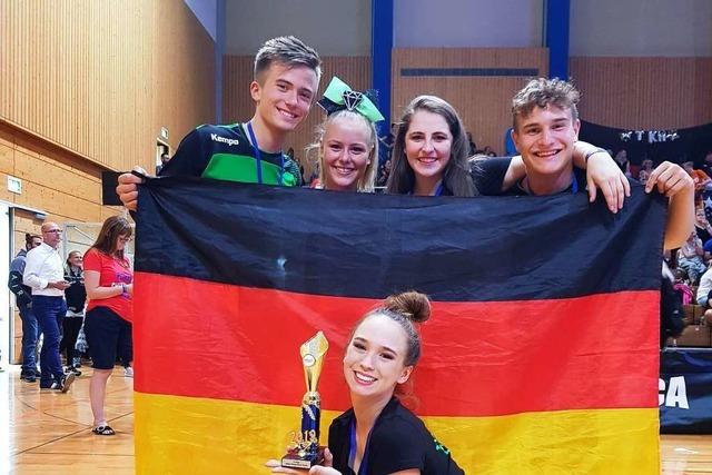 Heitersheimer Cheerleader sind jetzt Vize-Europameister