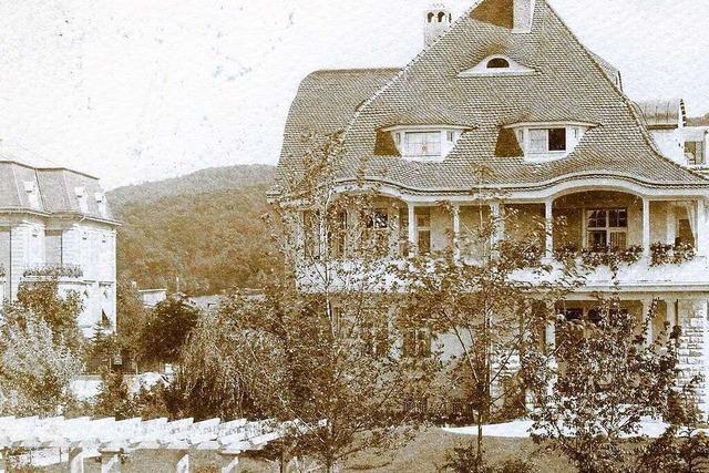 Auf dem Gelnde des ehemaligen Adelheid-Testa-Hauses befand sich einst eine Villa