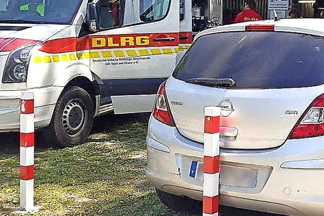 Die DLRG leidet  unter dem rcksichtslosen Parken.  | Foto: DLRG